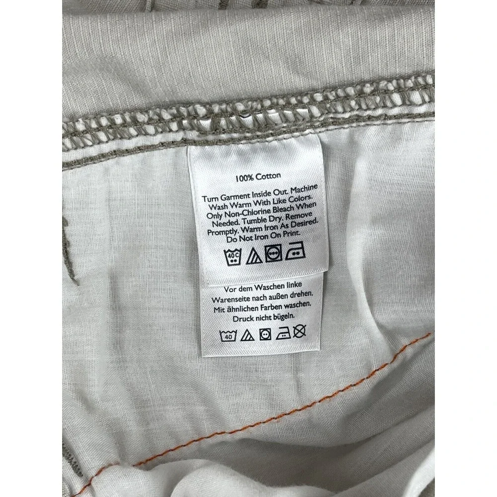 Eddie Bauer Cargo Shorts Mens 36 Stone Gray